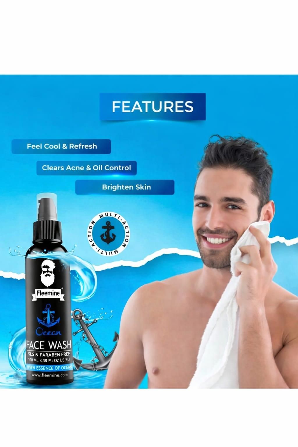Ocean Face Wash 100 ml (Pack of 2)