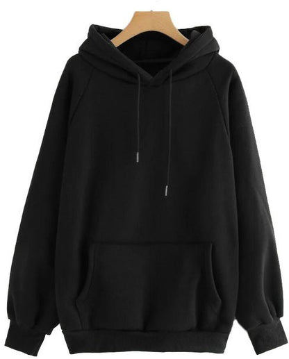 Men's Solid Fleece Hoodies